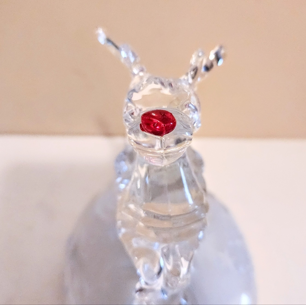 Vintage Crystal Musical Figurine - Picture 4 of 5